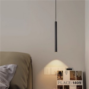 Modern Minimalist Style Home Light Wholesale Black Strip Shape Bedside Lamp