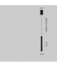 Modern Minimalist Style Home Light Wholesale Black Strip Shape Bedside Lamp