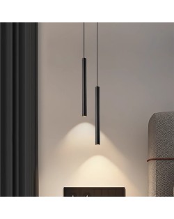 2 Heads Modern Minimalist Style Home Light Wholesale Black Strip Shape Bedside Lamp
