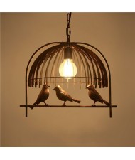 U.S. Style Vintage Unique Birdcage Design Home Light Wholesale Restaurant Lamp