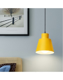 Nordic Minimalist Style Home Light Wholesale Macaron Color Dining Room Pendant Lamp - Yellow