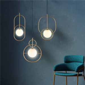 1 Head Nordic Style Home Light Wholesale Hollow-out Pendant Lamp