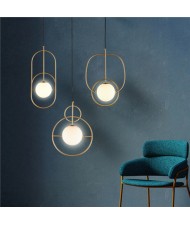 1 Head Nordic Style Home Light Wholesale Hollow-out Pendant Lamp