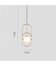 1 Head Nordic Style Home Light Wholesale Hollow-out Pendant Lamp