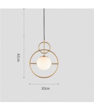 1 Head Nordic Style Home Light Wholesale Hollow-out Pendant Lamp