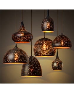 One Head  Nordic Vintage Style Loft Home Light Wholesale Bar Pendant Lamp