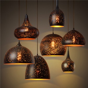 One Head  Nordic Vintage Style Loft Home Light Wholesale Bar Pendant Lamp