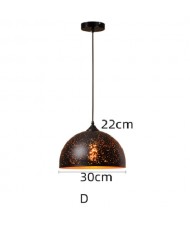 One Head  Nordic Vintage Style Loft Home Light Wholesale Bar Pendant Lamp