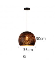 One Head  Nordic Vintage Style Loft Home Light Wholesale Bar Pendant Lamp