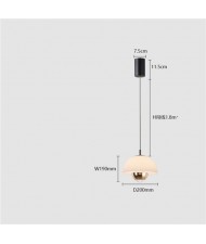 One Head Nordic Modern Style Home Light Wholesale Bud Shape Pendant Lamp