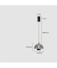One Head Nordic Modern Style Home Light Wholesale Bud Shape Pendant Lamp