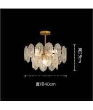 French Modern Style Home Light Wholesale Ruxury Crystal Chandelier