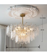 French Modern Style Home Light Wholesale Ruxury Crystal Chandelier