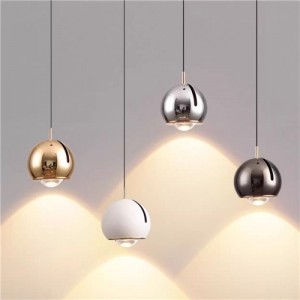 One Head Nordic Modern Style Home Light Wholesale Bed Room Ball Pendant Lamp
