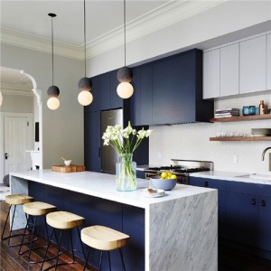 1 Head Nordic Modern Style Home Light Wholesale Restaurant Light Stone Glass Pendant Lamp