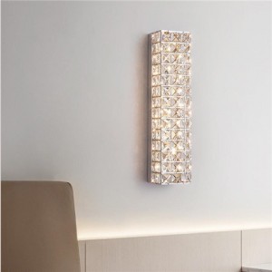 Nordic Modern Style Home Light Wholesale Luxury Crystal Wall Lamp