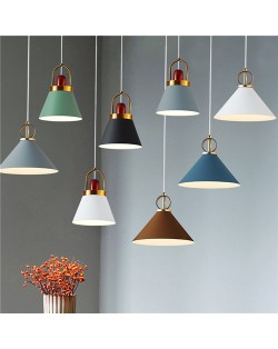 1 Head Nordic Modern Style Home Light Wholesale Colorful Pendant Lamp