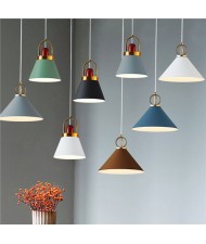 1 Head Nordic Modern Style Home Light Wholesale Colorful Pendant Lamp