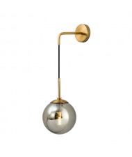 U.S. Vintage Style Wholesale Home Light Glass Ball Wall Lamp