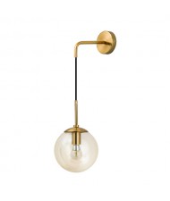 U.S. Vintage Style Wholesale Home Light Glass Ball Wall Lamp