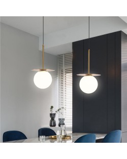1 Head Nordic Modern Style Wholesale Home Light Glass Pendant Lamp