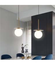 1 Head Nordic Modern Style Wholesale Home Light Glass Pendant Lamp