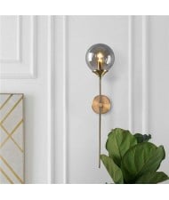 Modern Style Wholesale Home Light Minimalist Glass Ball Wall Lamp - Gray