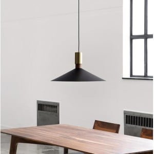 Modern Minimalist Style Wholesale Home Light Flying Saucer Shape Pendant Lamp - Black