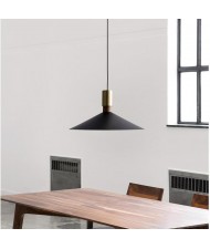 Modern Minimalist Style Wholesale Home Light Flying Saucer Shape Pendant Lamp - Black