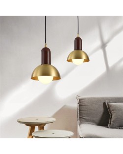 1 Head Minimalist Modern Style Home Light Wholesale Golden Pendant Lamp