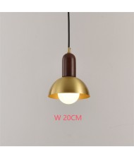 1 Head Minimalist Modern Style Home Light Wholesale Golden Pendant Lamp
