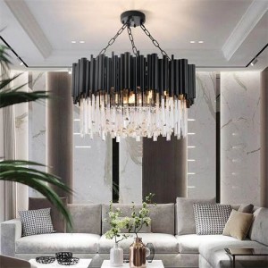 Contrast Color Black Base Luxurious Design Wholesale Chandelier