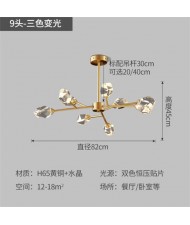 Nordic Modern Multiple Lights Design Wholesale Combo Pendant Light - Golden