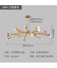 Nordic Modern Multiple Lights Design Wholesale Combo Pendant Light - Golden