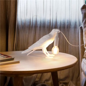 Art Ornament Home Light Wholesale Peace Bird Table Lamp
