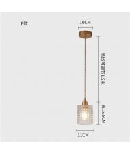 Nordic Modern Style Home Light Wholesale Dining Room Glass Pendant Lamp