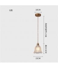 Nordic Modern Style Home Light Wholesale Dining Room Glass Pendant Lamp