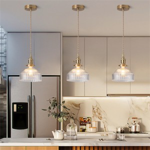 1 Head Modern Style Home Light Wholesale Minimalist Glass Pendant Lamp