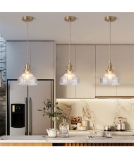 1 Head Modern Style Home Light Wholesale Minimalist Glass Pendant Lamp