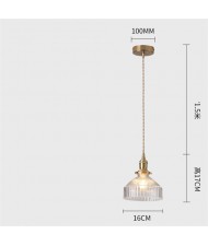 1 Head Modern Style Home Light Wholesale Minimalist Glass Pendant Lamp