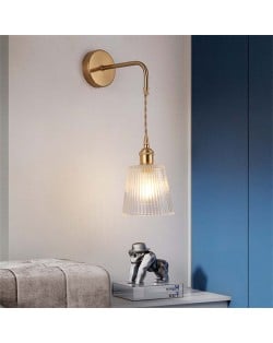 Nordic Modern Home Light Wholesale Living Room Simple Glass Wall Lamp