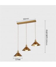 1 Head Nordic Modern Style Home Light Golden Dining Room Pendant Lamp