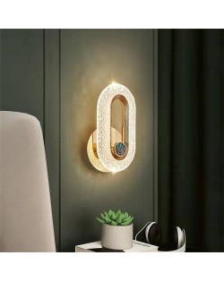 Nordic Modern Style Home Light Luxury Oval Wall Lamp