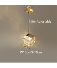 1 Head Luxury French Style Home Light High Quality Crystal Pendant Lamp