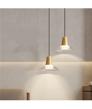 1 Head Nordic Modern Style Home Light High Quality Copper Simple Glass Pendant Lamp