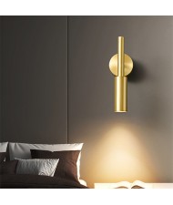 Nordic Minimalist Modern Style Home Light High Quality Copper Wall Lamp - Golden