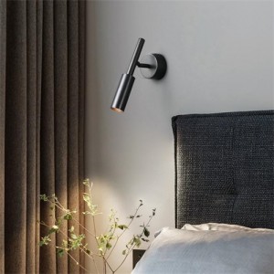 Nordic Minimalist Modern Style Home Light High Quality Copper Wall Lamp - Black