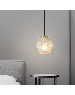 Mordern Style Home Light Luxury High Quality Copper Crystal Pendant Lamp