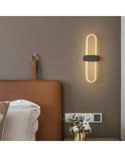 Nordic Mordern Style Home Light High Quality Copper Geometric Wall  Lamp