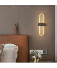 Nordic Mordern Style Home Light High Quality Copper Geometric Wall  Lamp